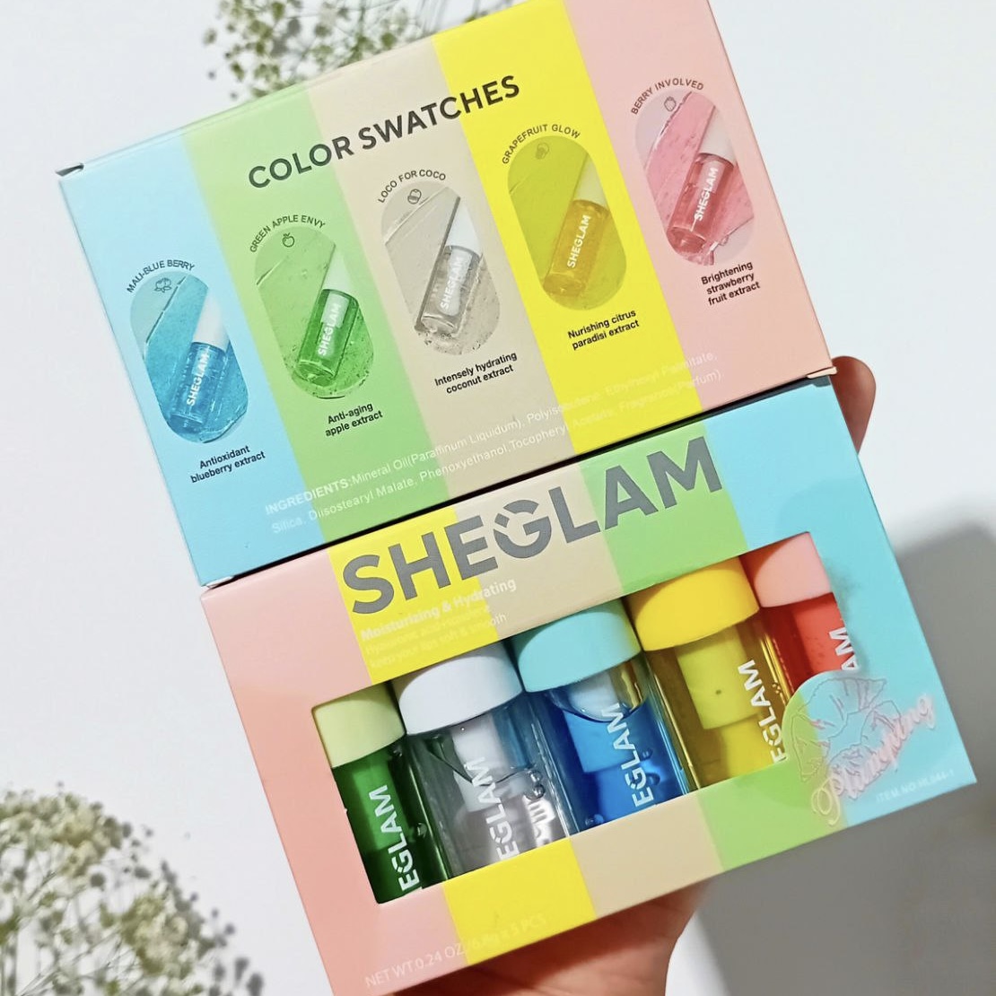 بالم لب و برق لب شیگلم SHEGLAM
