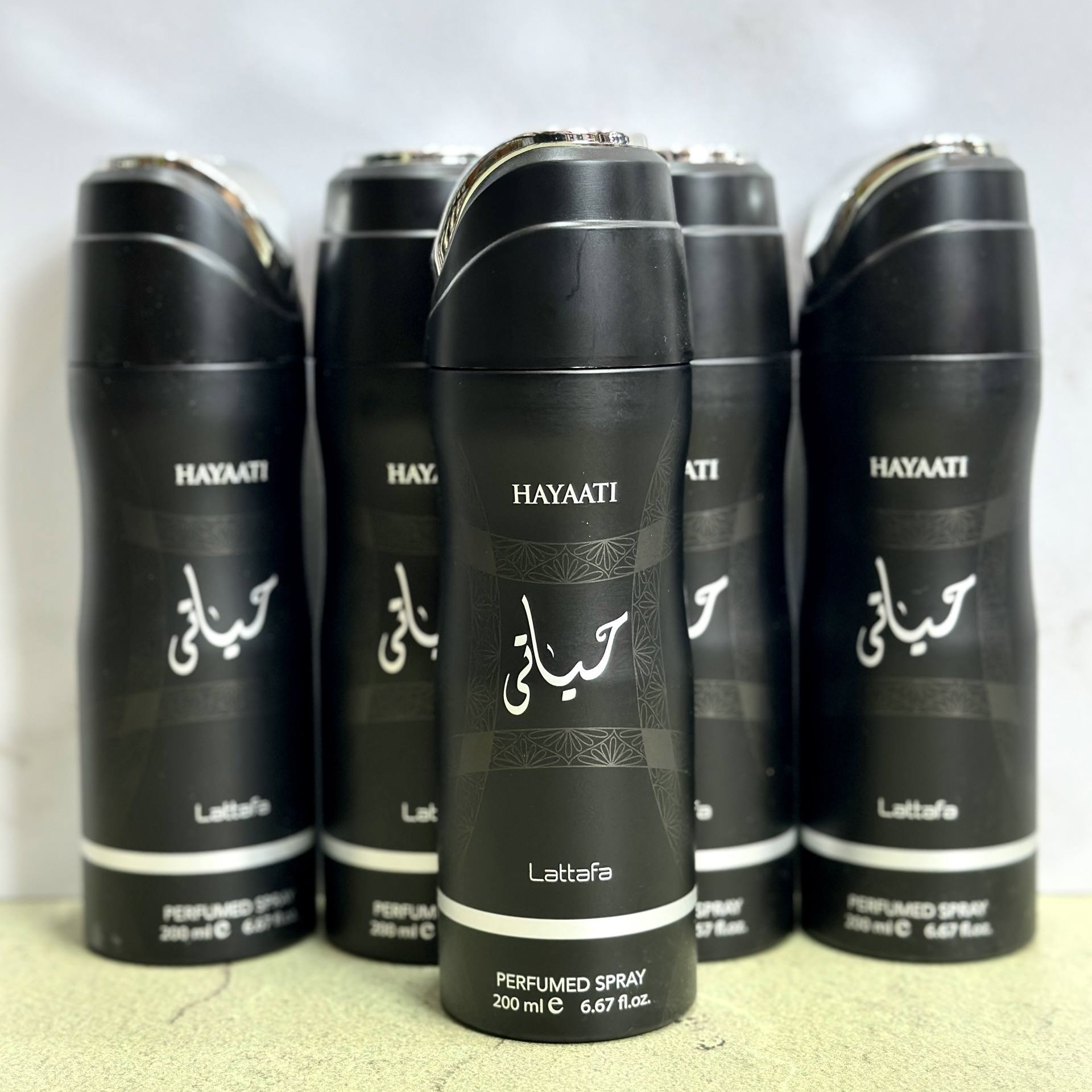 اسپری بدن حیاتی لطافه اماراتی ویژه آقایان HAYAATI
