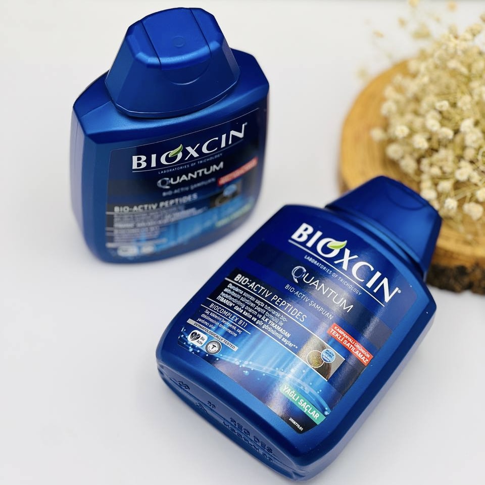 شامپو ضد ریزش و مناسب مو چرب بیوکسین کوانتوم BIOXCIN QUANTUM اورجینال