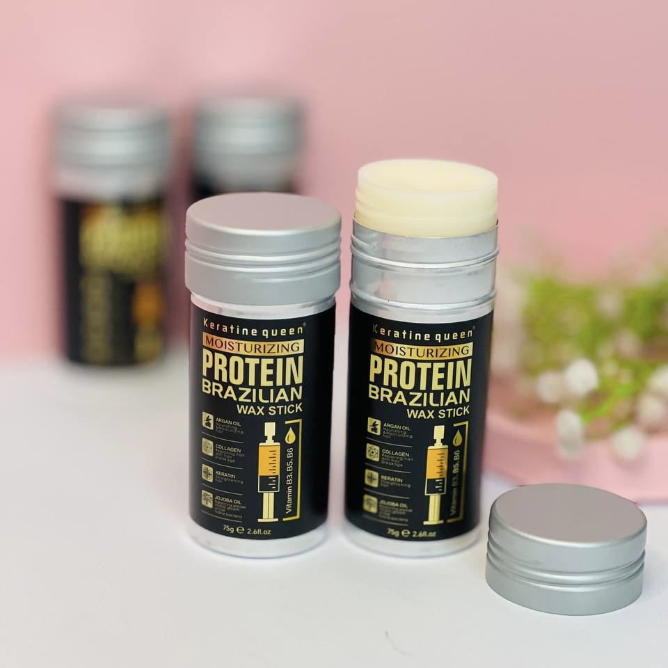 وزگیر مو استیکی کراتین کوئین پروتئین برزیلیان 75 گرمی