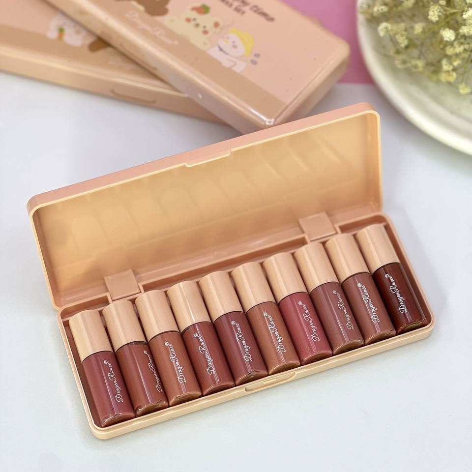 رژ لب مایع خرسی دراگون رانی DRAGON RANEE پک 10 عددی