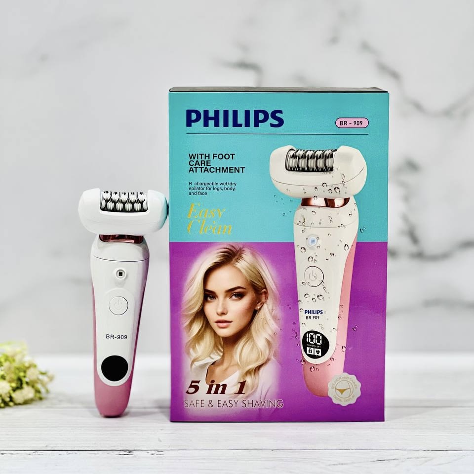 اپلیدی یا اپیلاتور (مو کن) فیلیپس برند هلند مدل BR909 وسایل برقی PHILIPS