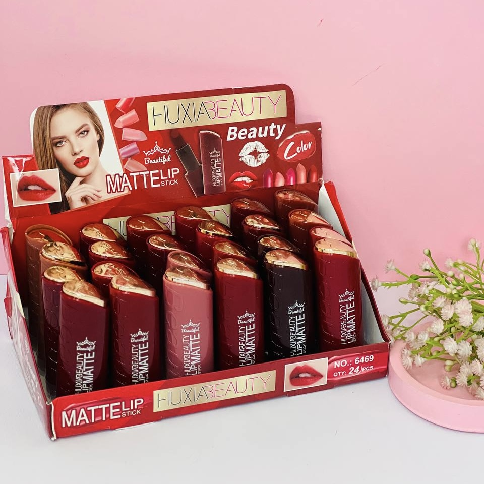 رژ لب جامد HUXIA BEAUTY در 12 تا رنگ
