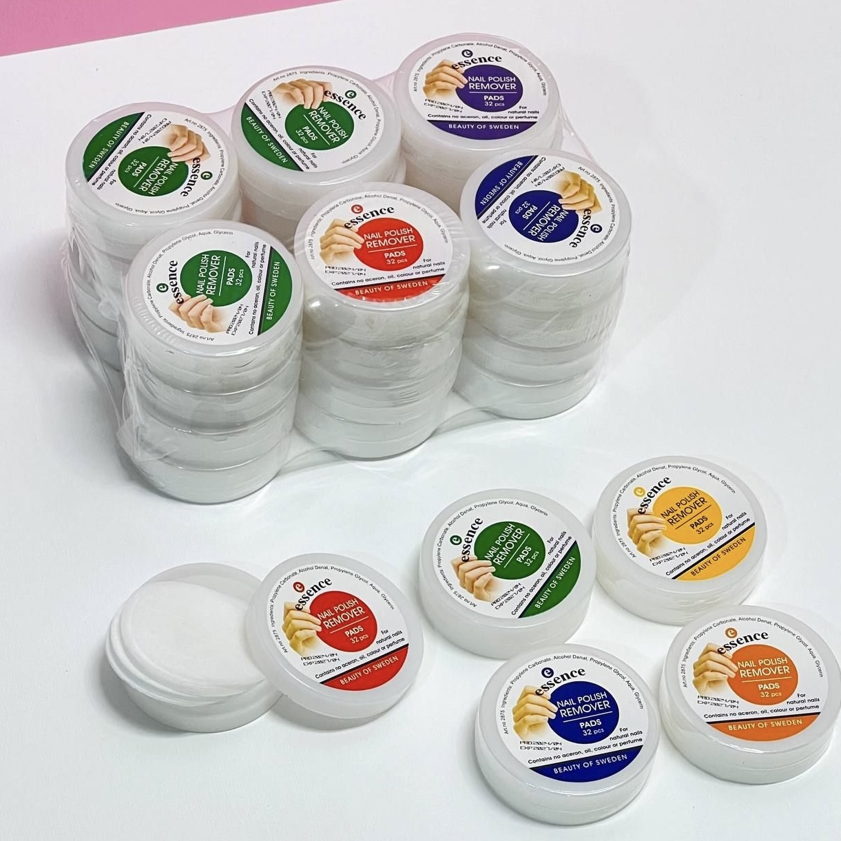 لاک پاک کن عمده ورقه ای اسنس ESSENCE