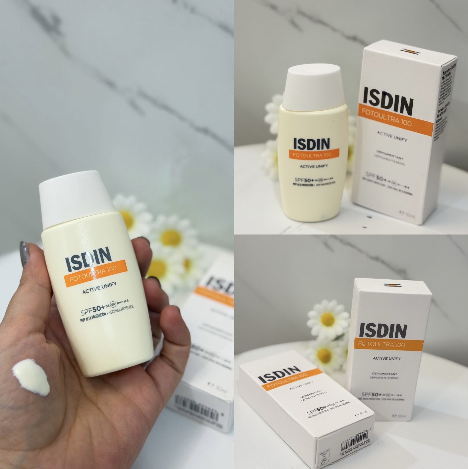 ضد آفتاب و ضد لک اورجینال ایزدین ISDIN مدل FotoUltra 100 Active Unify