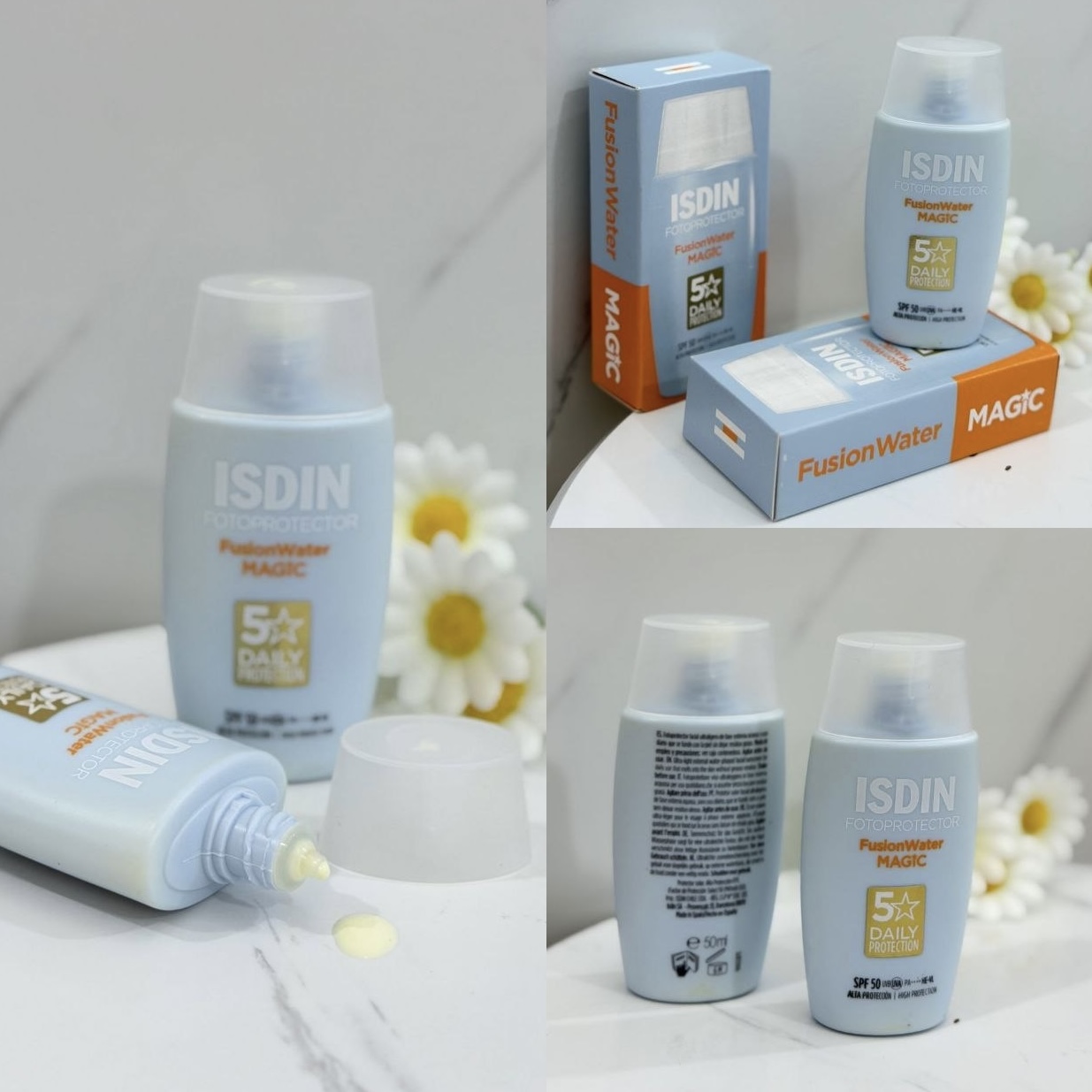 ضد آفتاب فیوژن واتر ایزدین ISDIN SPF 50 اورجینال