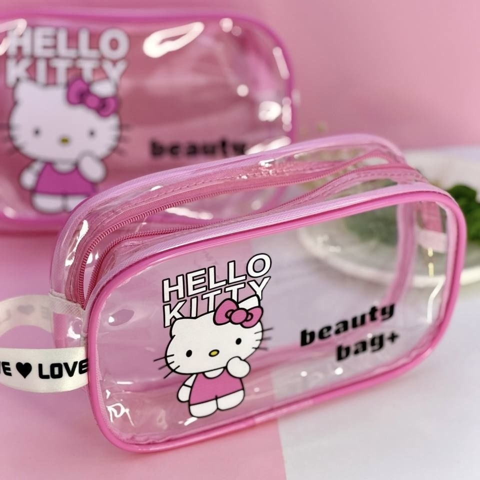 واش بگ یا کیف ارایشی هلو کیتی Hello Kitty