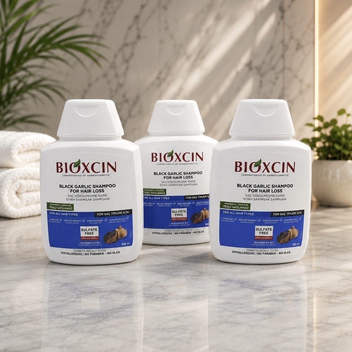 شامپو بیوکسین سفید Bioxcin اورجینال تکی و عمده