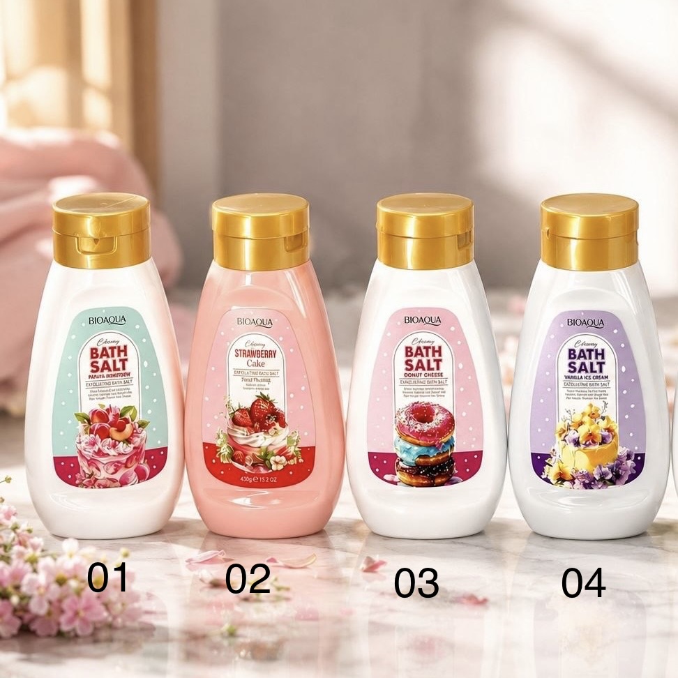 نمک بدن 6 رایحه بیواکوا Bioaqua