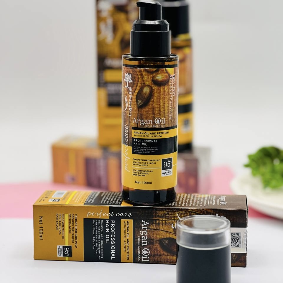روغن مو آرگان بدون سولفات لایتنس LIGHTNESS اصل