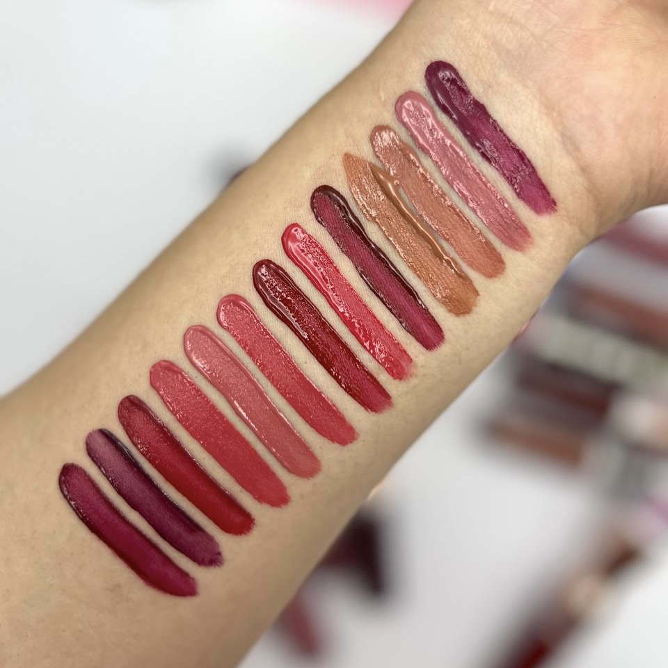 رژ لب مایع و برق لب حرارتی دو طرفه HUXIA BEAUTY