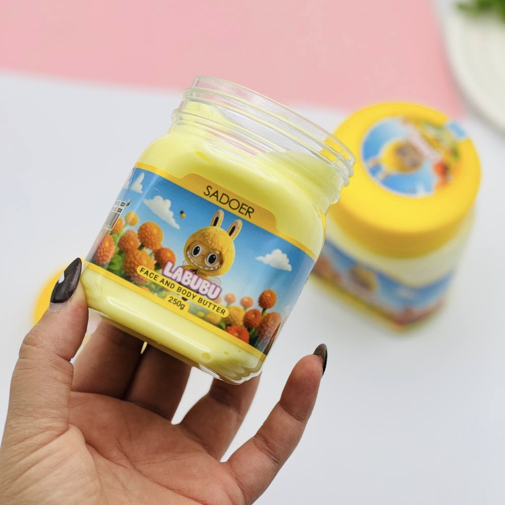 کره بدن لابوبو زرد LABUBU