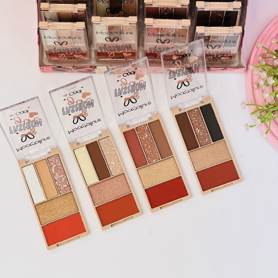 پالت سایه و هایلایتر و رژ گونه مدل خرگوشی موکالر MOCALLURE