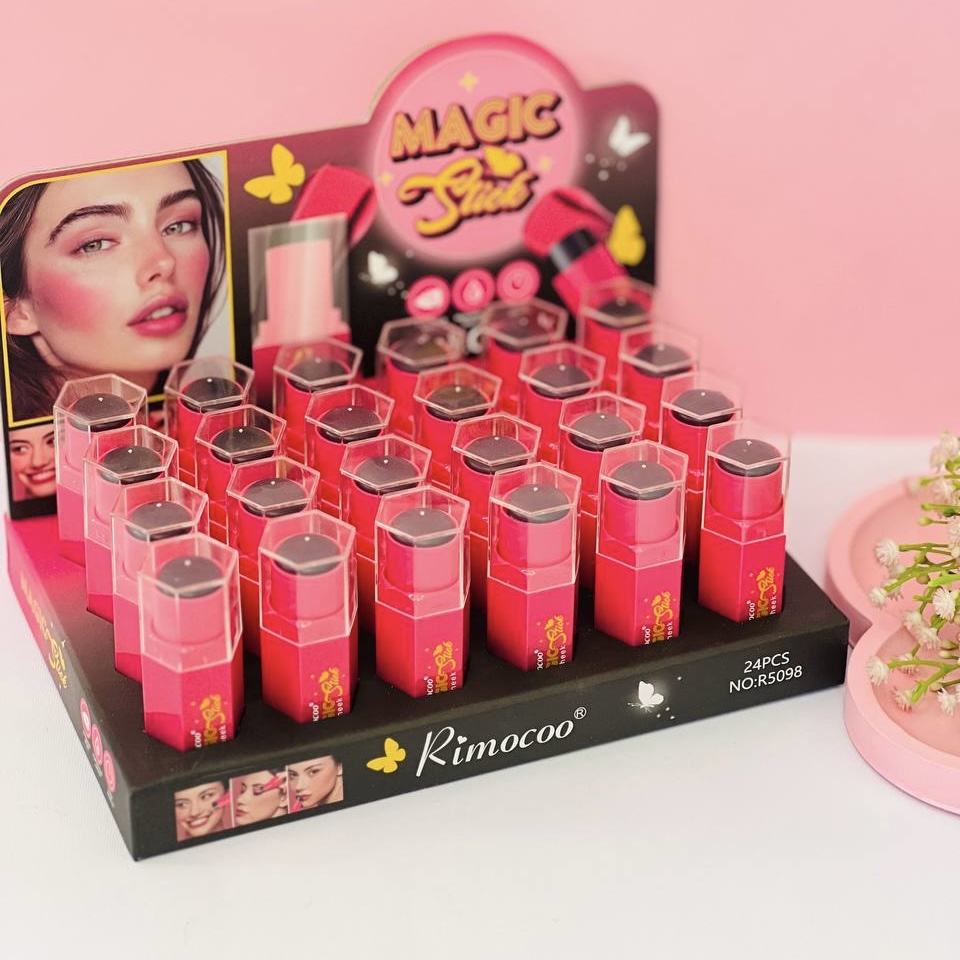 رژ گونه و تینت لب جادویی مجیک ریموکو RIMOCOO