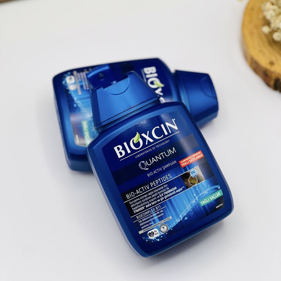 شامپو ضد ریزش و مناسب مو چرب بیوکسین کوانتوم BIOXCIN QUANTUM اورجینال