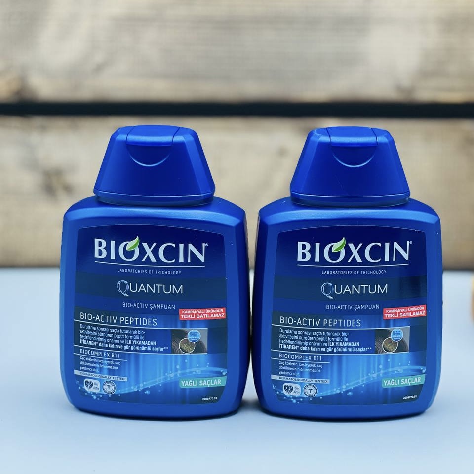 شامپو ضد ریزش و مناسب مو چرب بیوکسین کوانتوم BIOXCIN QUANTUM اورجینال