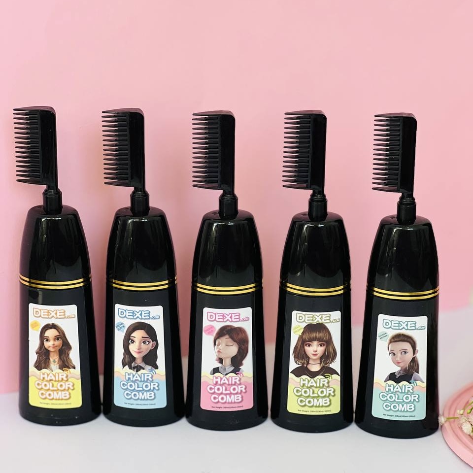 شامپو رنگ دکس DEXE در 6 تا رنگ