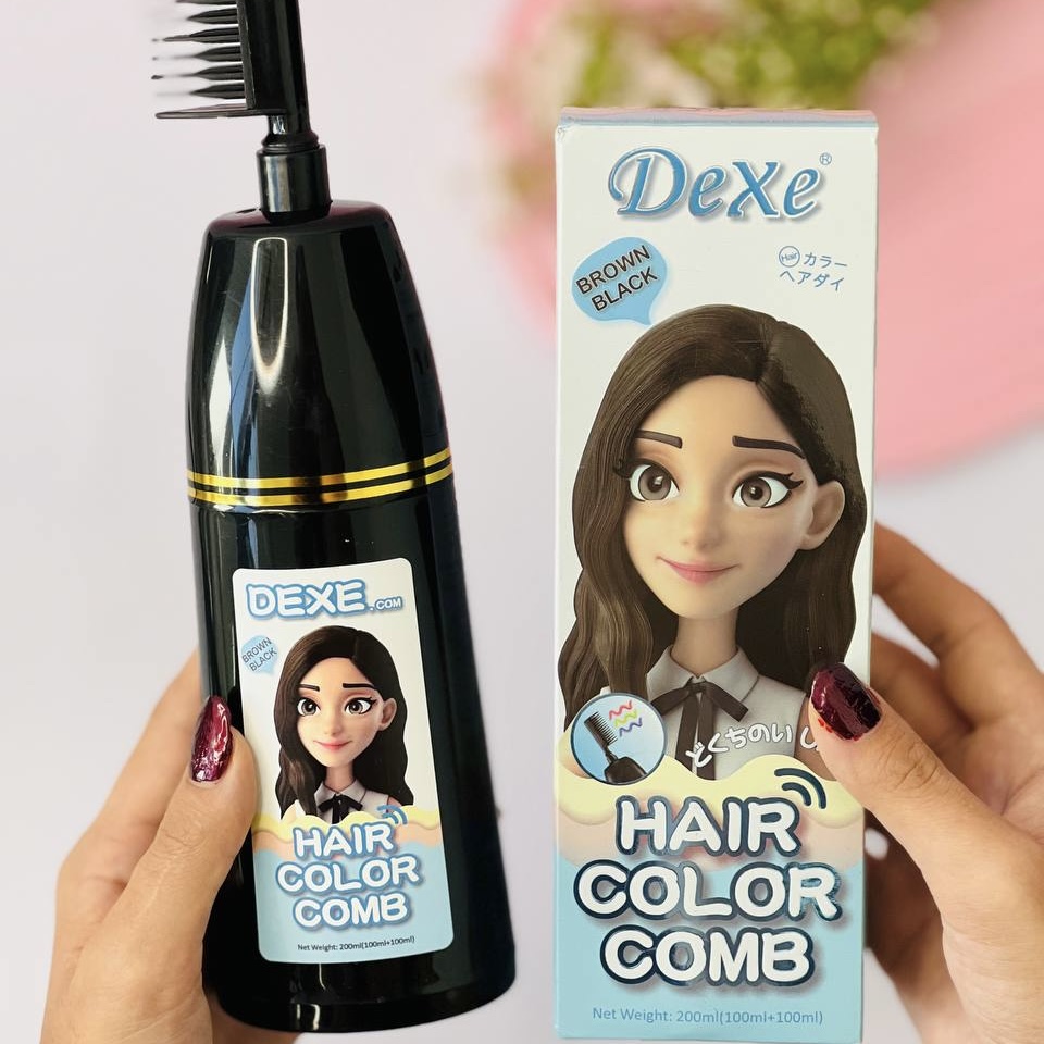 شامپو رنگ دکس DEXE در 6 تا رنگ