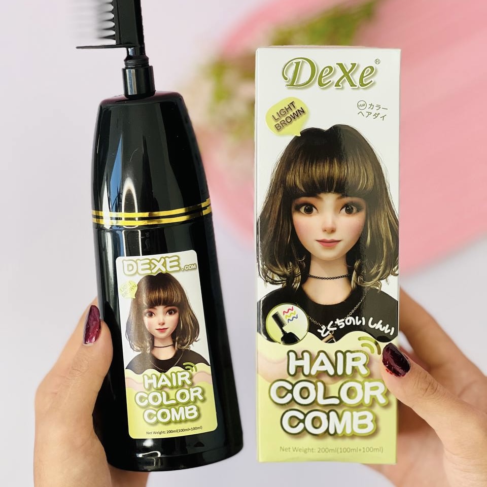 شامپو رنگ دکس DEXE در 6 تا رنگ