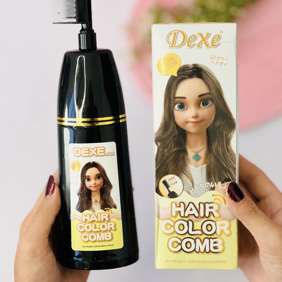 شامپو رنگ دکس DEXE در 6 تا رنگ