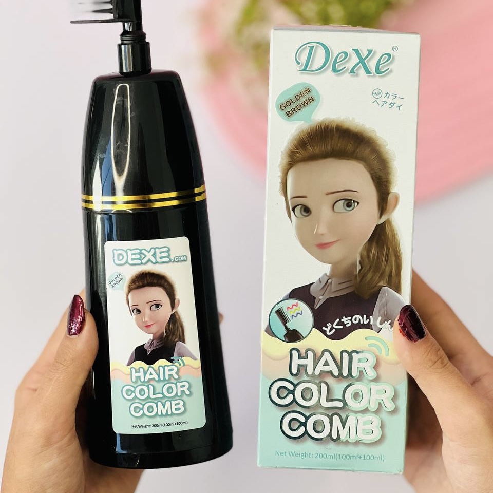 شامپو رنگ دکس DEXE در 6 تا رنگ