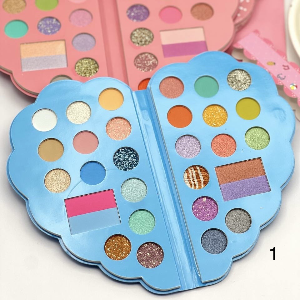 سایه 30 رنگ طرح پروانه