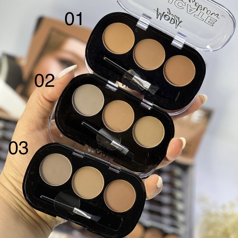 سایه ابرو مودا در 3 طیف رنگ MODA