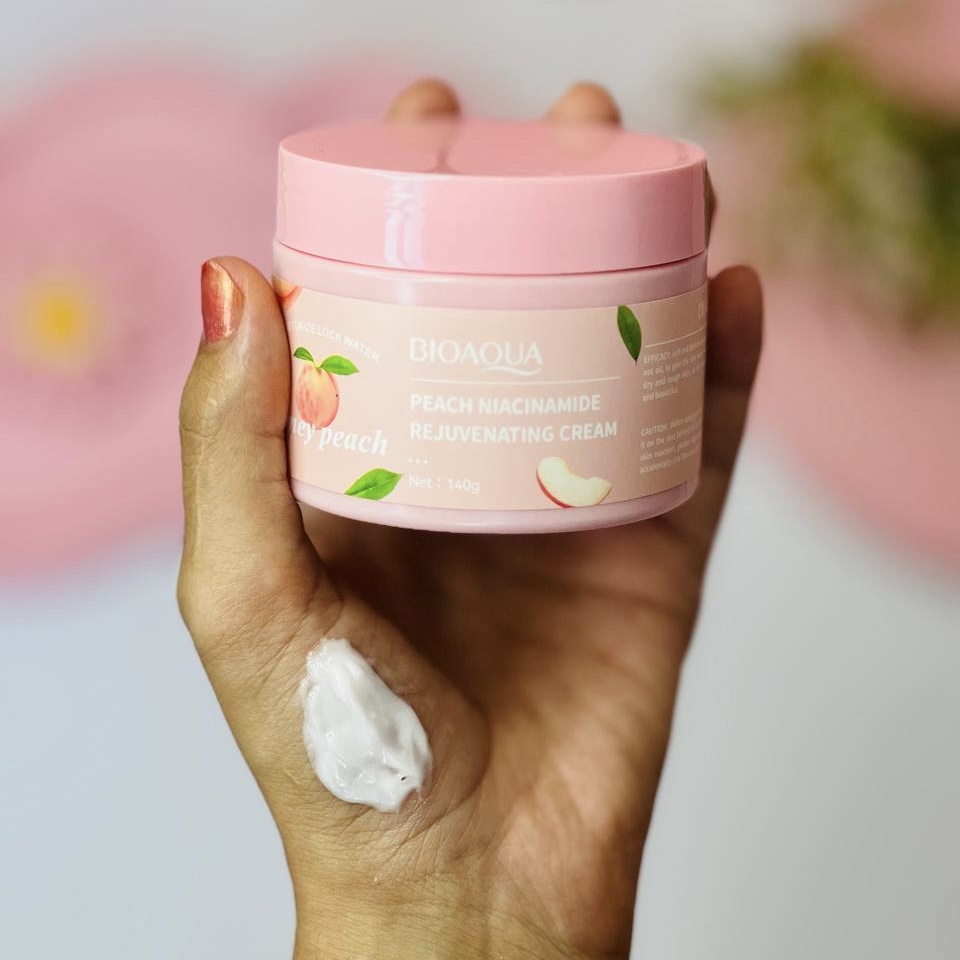 کرم کاسه ای آبرسان هلو بیوآکوا BIOAQUA