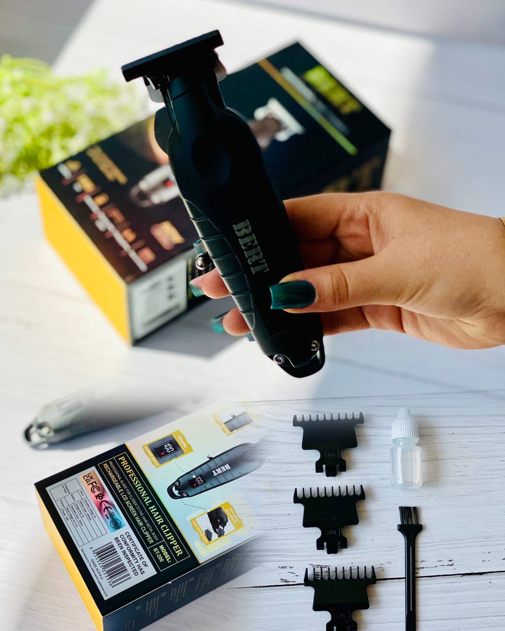 خط زن و ریش تراش برت BERT