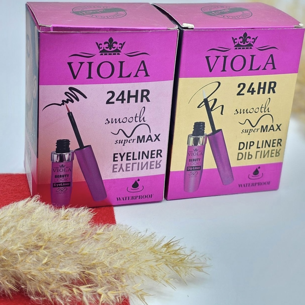 خط چشم ماژیکی و مویی پوکه فلزی اورجینال ویولا VIOLA