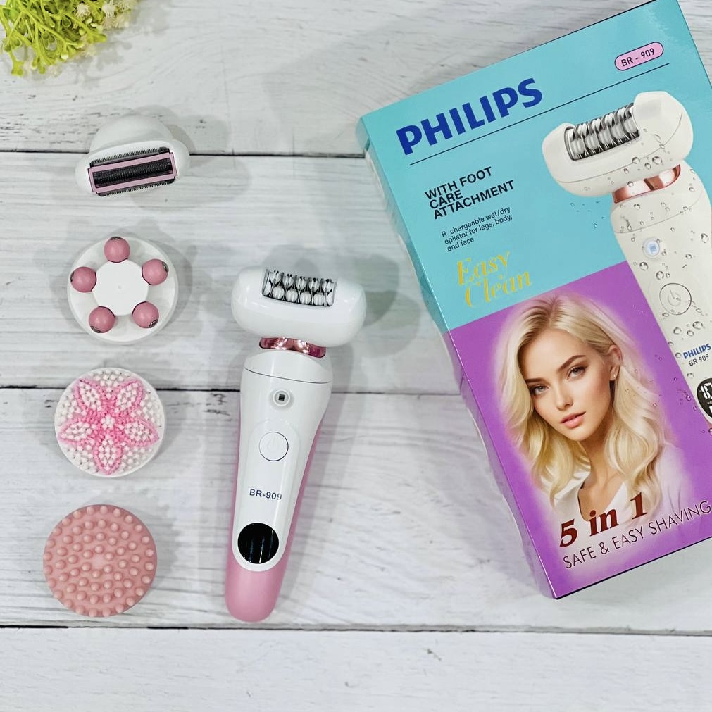 اپلیدی یا اپیلاتور (مو کن) فیلیپس برند هلند مدل BR909 وسایل برقی PHILIPS