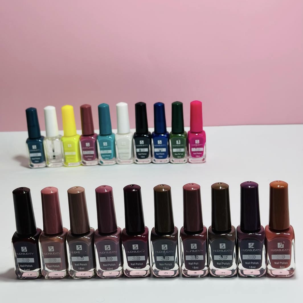لاک ناخن HLIDA BEAUTY در 20 رنگ جذاب