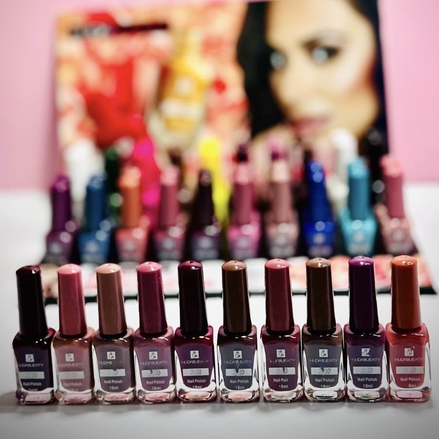 لاک ناخن HLIDA BEAUTY در 20 رنگ جذاب