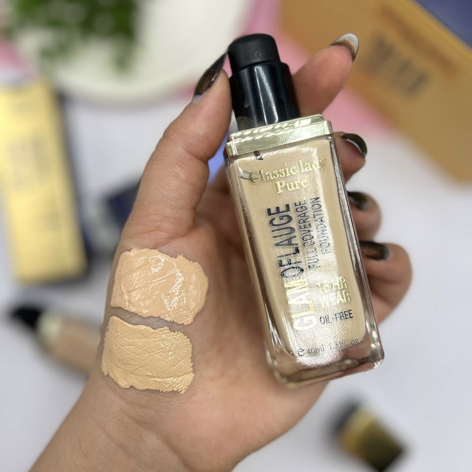 کرم پودر شیشه ای کلاسیک لیدی پیور CLASSIC LADY PURE