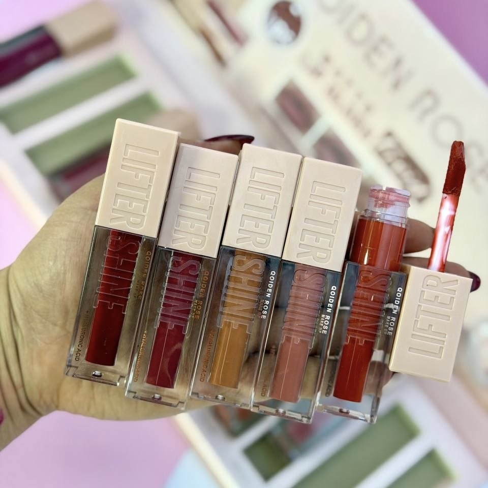 پک رژ لب مایع کویدن رز QOIDEN ROSE 12 عددی