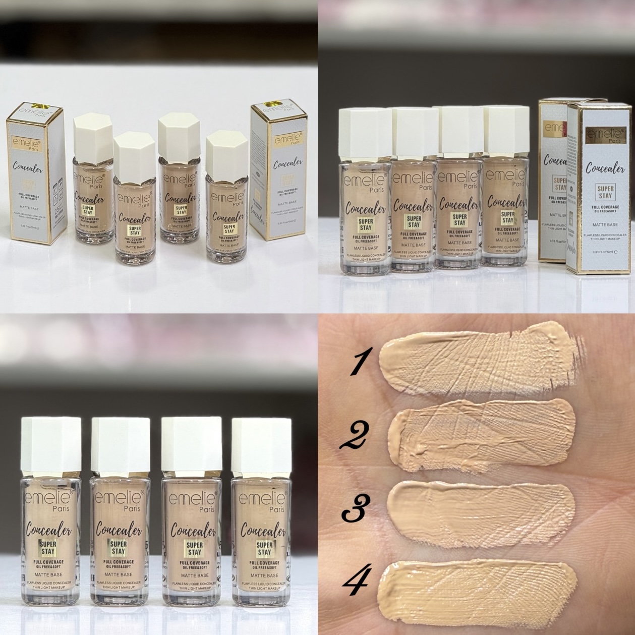 کانسیلر مایع ایملی Emelie Paris عمده