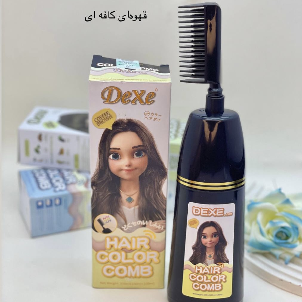 شامپو رنگ مو دکس Dexe