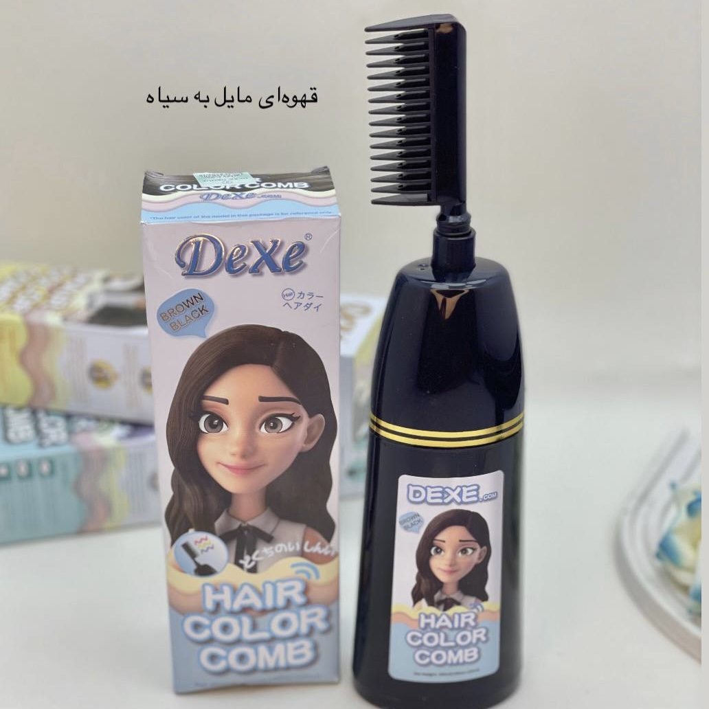 شامپو رنگ مو دکس Dexe