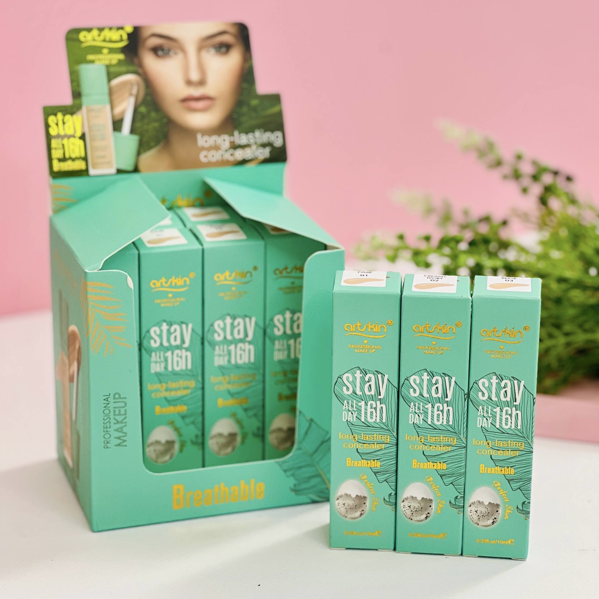 کانسیلر آرت اسکین مدل سبز artskin